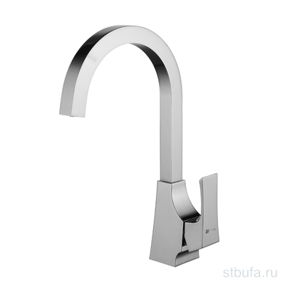 Смеситель для кухни LEMARK LM4555C  UNIT  с высоким поворотным изливом, латунь, хром (1/8)