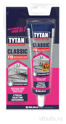 Клей монтажный TYTAN Professional бесцв Classic Fix 100 блистер