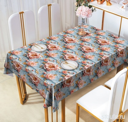 Клеенка GRACE ткань с пвх покрытием 1,4х20м STS1038									
