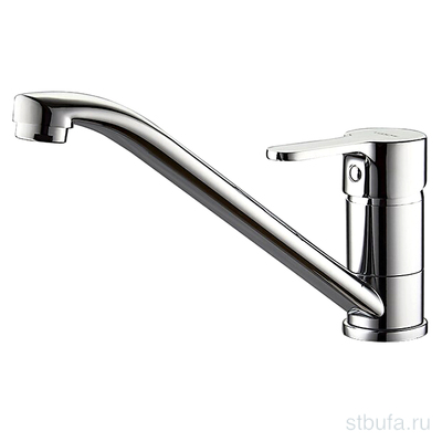 Смеситель для кухни LEDEME L4903 с гайкой, латунь, хром (1/10)