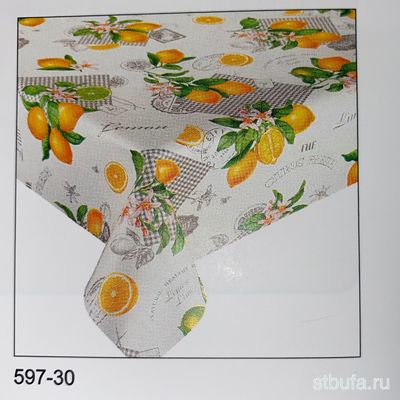Клеенка на нетканой основе с ПВХ покрытием   Мажор  1,35*20м  повыш. плотн. 597/30