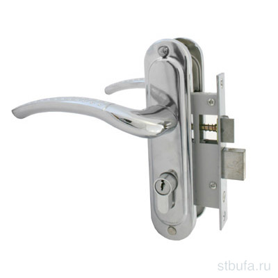 Замок СТАНДАРТ вр/руч. 132/50 СР хром (30)