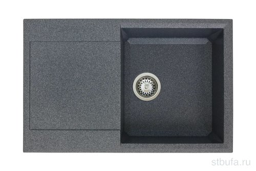 Мойка NOVELL гранит  D781*498мм Маура графит (+сифон)