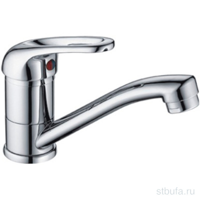 Смеситель для кухни LEDEME L4539-B средний излив, цинк, хром (1/20)