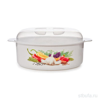 Кастрюля 2,1 л для СВЧ-печи арт. С853