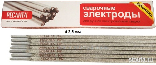 Электроды РЕСАНТА МР-3 d-2,5мм (1кг) (12)