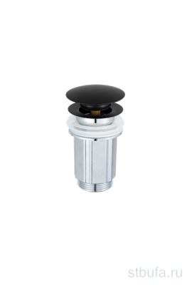Донный клапан автомат для раковины FRAP F67-6 Ø415 mm, черный (50)