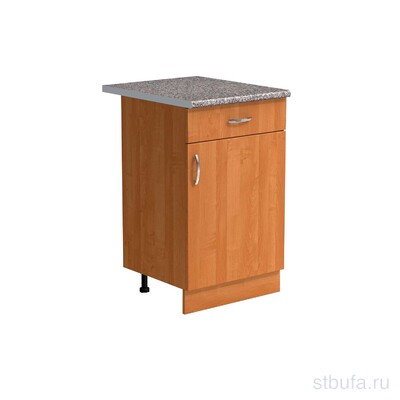 Стол рабочий кухонный 400 ольха (1 ящик)