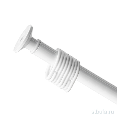 Карниз в ванную комнату САНАКС 10001 1,2х2,2 белый (1)