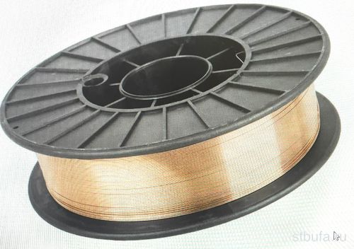 Проволока сварочная. омедн. 0,8 мм Е71T-GS, 1 кг (20)