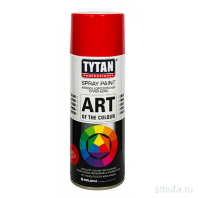 Краска аэрозольная Tytan Professional Art of the colour красная 3020