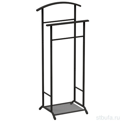 Вешалка костюмная напольная с полкой-текстилен Ижевск (Ника) 1/3/30
