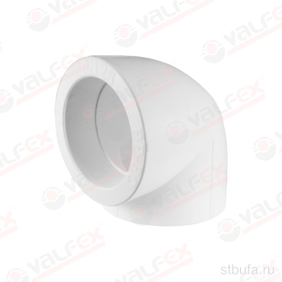 ППРС (полипропилен) Угольник D40/90* (10!/60) Valfex