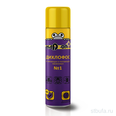 Дихлофос 200мл Nadzor (6/24)