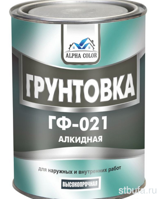 Грунт ГФ-021 серый (1,8кг)  Alpha Color  Волгоград (6)