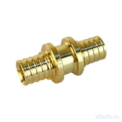 Соединитель надвижной прямой 20(2,8) х 20(2,8) (VALFEX) (260/10) К