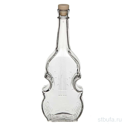 Штоф-графин  Скрипка  ВС-438-750-ССКРП (0,75л)																					