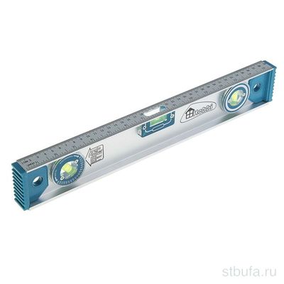 Уровень алюм. скелетный, 3 ампулы, магнит, 40см RemoColor