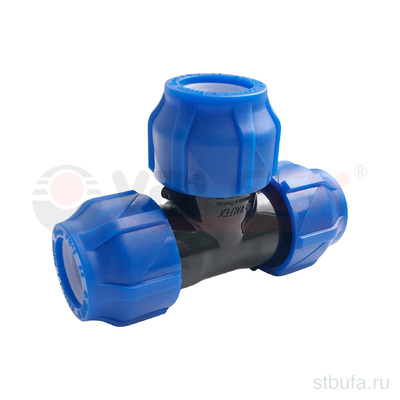 ПНД Тройник компрессионный 63-63-63 (5/1) Valfex