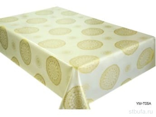 Клеенка тканевая с PVC покрытием JACQUARD GOLD, 1,4*20 м., мод. YM-T05A								