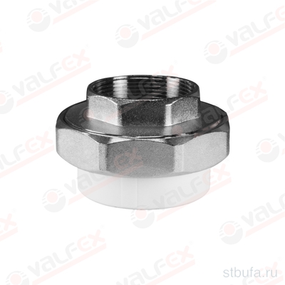 ППРС (полипропилен) Американка (муфта раз.) в/р D40*1 1/4 хр, Valfex (10/40)