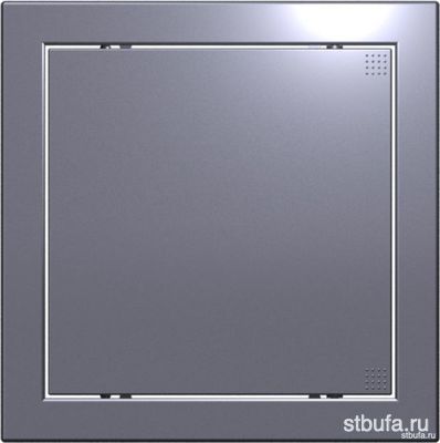 Люк ревизионный LN фланец 150*200 нажимной 172*222 пластик Gray (серый) L1520N  ЭРА 