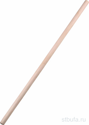 Черенок для лопат, деревянный d40*1,5м 1СОРТ (10!)