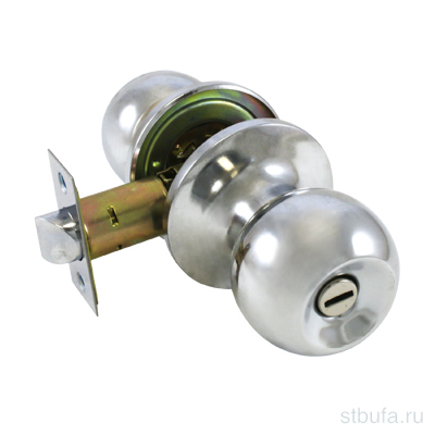 Защелка СТАНДАРТ 607 BK CP хром фикс (30)