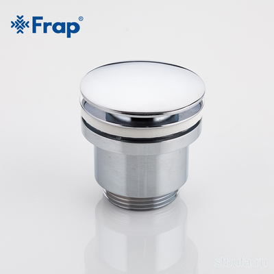 Донный клапан, автомат для раковины FRAP F62 хром 41 5mm (50)