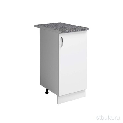 Стол рабочий кухонный 400 белый