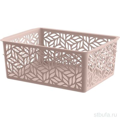 Корзинка универсальная  Linden  1,4л, 190х140х75мм (бежевый)			