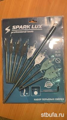 Набор сверел перьевых  Spark Luх 10pcs.6-32мм (50)