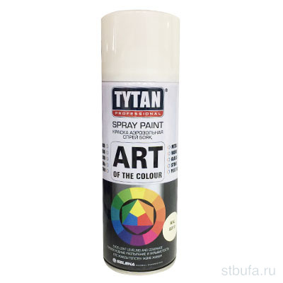 Краска аэрозольная Tytan Professional Art of the colour белая глянц 9003/9010