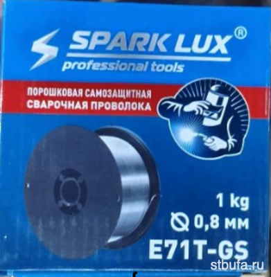 Проволока сварочная. порошковая. 0,8 мм Е71T-GS, 1 кг (20)