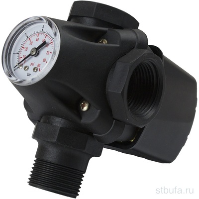 Реле давления со встроенным манометром (1,4-2,8 bar, класс IP-54) ;1  AQUATIM