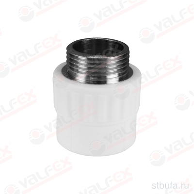 ППРС (полипропилен) Муфта комб. н/р D32*3/4 (20/80) Valfex
