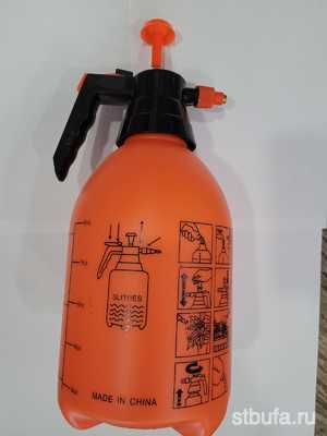 Опрыскиватель пластм.Spark Lux S-0.72 оранж 3л (20)