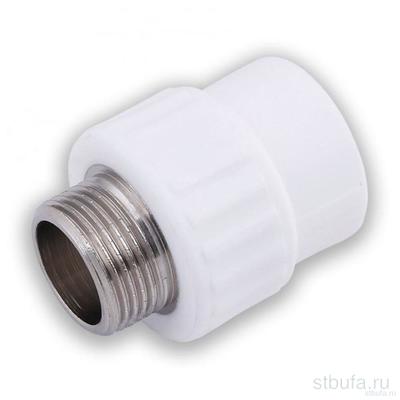 Соединитель (Муфта комбинированная НР) НР, нержавеющая сталь 20 x 1/2  FRUD F112.2004.2 (20/220)