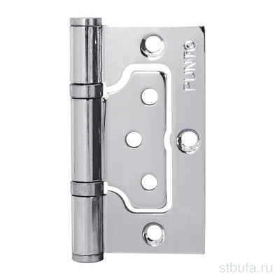 Петля универсальная без врезки IN3200W-HD CP (200-2B/HD 75x2,5) хром PUNTO