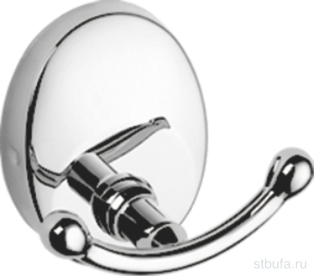 Крючок 2-ой LEDEME L3305-2, хром (1)