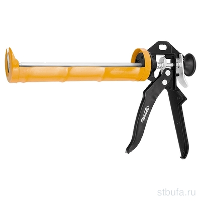 Пистолет для герметика 310мл полуоткрый круглый шток 7мм Heavy Duty SPARTA (24)