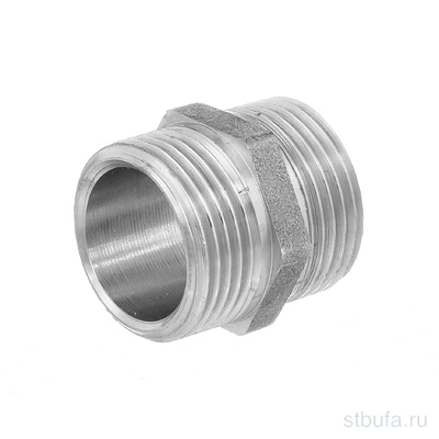 Ниппель двойной 3/4''  НИКЕЛЬ БОЛОГОЕ 20НД (250)