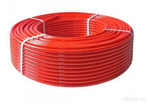 Труба SDR11 d16*2,0 для теплых полов, красн.,PERT СТК (бухта 600м) тип 1