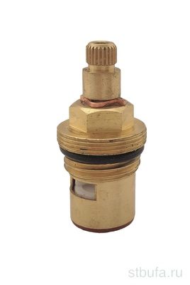 Кран-букса 1/2 керам. 24 шлица GLAUF UFX-2138 (в кор.400/ в упак.50/2)
