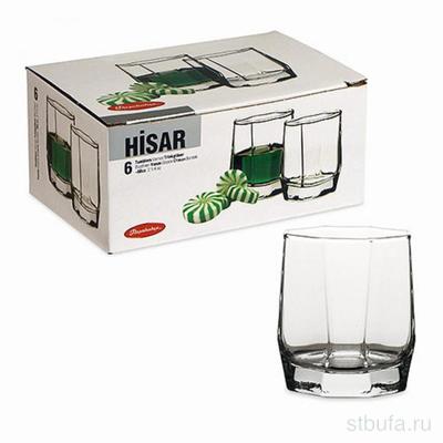 Набор 6-ти стопок  Хизар  60сс/12/960 42600, Pasabahce