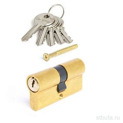 Механизм цилиндр. VANGER EL-60-G (60-Z) золото (12/120)