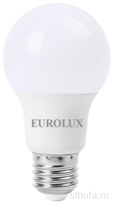 Лампа светодиодная LL-E-A60-7W-230-4K-E27 (груша, 7Вт, нейтр., Е27) Eurolux 76/2/12