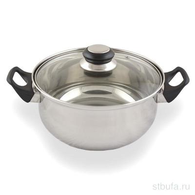 Кастрюля 3,7л  Astell нжс стекл.крышка, Катунь