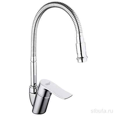 Смеситель FRUD кухня R43101 гибкий излив, хром (1/10)