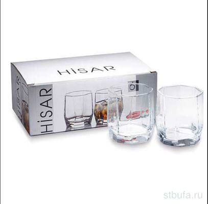 Набор 6-ти стаканов  Хизар  низ.330сс/8/200 42855, Pasabahce